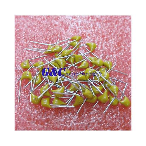 100Pcs NEW 100NF 0.1uF 104 50V Monolithic Ceramic Chip Capacitor NEW