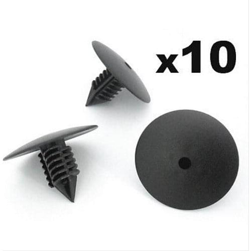 10x For Renault Wheel Arch Liner/ Splashguard Lining Spruce Fir Tree Clips 35mm Head