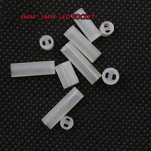 3mm/5mm LED tube holder / LED isolation column / spacer column Plastic LED column / lamp holder connector