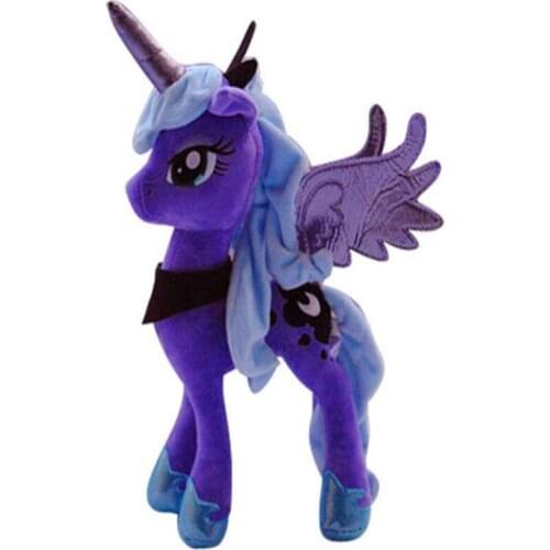 35cm My Pet Little Horse Princess Luna & Nightmare Moon High Quality Big Plush Doll Xmas Toys