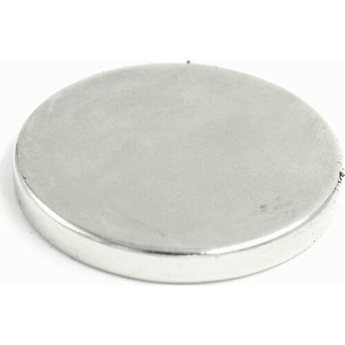 5pcs Strong Round Dia 60mm x 5mm N35 Rare Earth Neodymium Magnet Art Craft Fridge 60x5mm