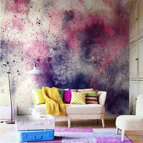Abstract Colorful Chinese Ink Painting Mural 3d Wall Photo Mural Wallpaper Background Large Papel Mural 3d Wall Mural