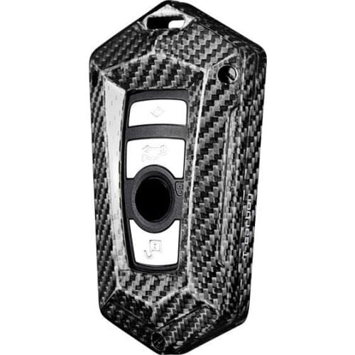 Carbon Fiber car Key Case Cover For BMW E30 E34 E36 E39 E46 F10 F11 F31 G30 X1 F48 X3 X4 X5 M1 M2 M3 E90