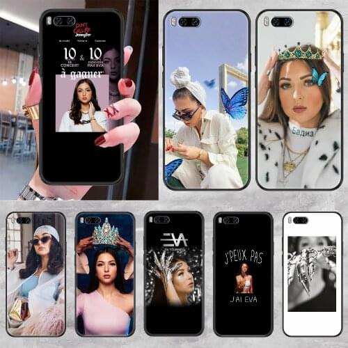 Eva queen Phone case For Xiaomi Mi Max Note 3 A2 A3 8 9 9T 10 Lite Pro Ultra black fashion back pretty cell cover art bumper