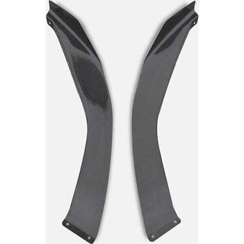 For EG Civic Hatch Back RB Style FRP Fiber Glass Wide Body Front Bumper Canard For Honda Fiberglass