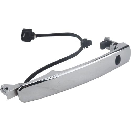 For Nissan Rogue 2010-2013 Car Front Left Outside Chrome Door Handle Smart Entry 80640-CZ31B, 80645-CA000