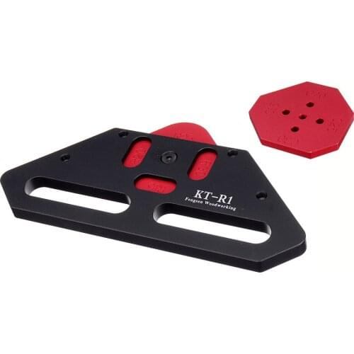 Drillpro KE-R1 Quick Change Wood Panel Radius R15-R30 C15-C30 Quick-Jig Router Table Bits DIY Corner Template Woodworking Tool