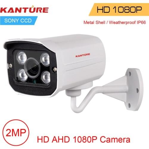 KANTURE CCTV Security Camera CMOS 3000TVL AHD Camera 1920*1080P Outdoor Waterproof SONY IMX323 2MP 1080p Bullet Security Camera