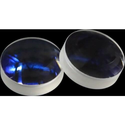 Glued Lens H-ZK10L/H-ZF52 Achromatic Optical Telescope Lenses 25mm Diameter 93.67mm Focal Length