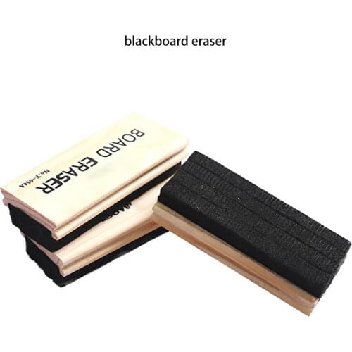 Large Board Cleaner Blackboard Wool Felt Eraser Wooden Chalkboard Duster Classroom Cleaner Kit School Office Sationery Supplies
