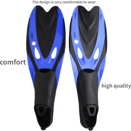 Diving Fins Women Men Silicone Adjustable (40-48) Scuba Shoes Professional Snorkeling Feet Stand Monofin Swimming Flippers Buceo