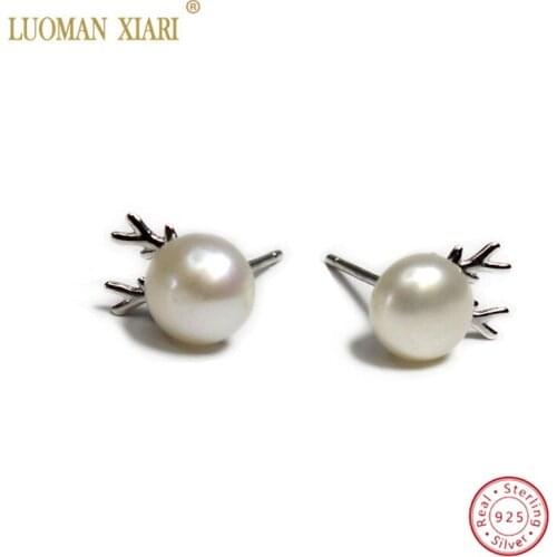 LUOMAN XIARI Stud Earrings