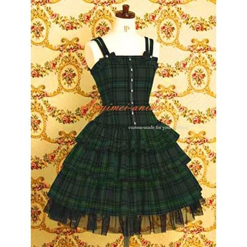 Gothic Lolita Punk Fashion Dress Cosplay Costume Tailor-made[CK1255]