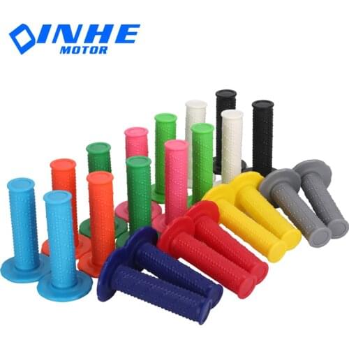 NEW 7/8" 22mm Rubber Handlebar Grip Handle Bar Grips For CRF YZF WRF KXF KLX RMZ Pit Dirt Bike Motocross Motorcycle Enduro