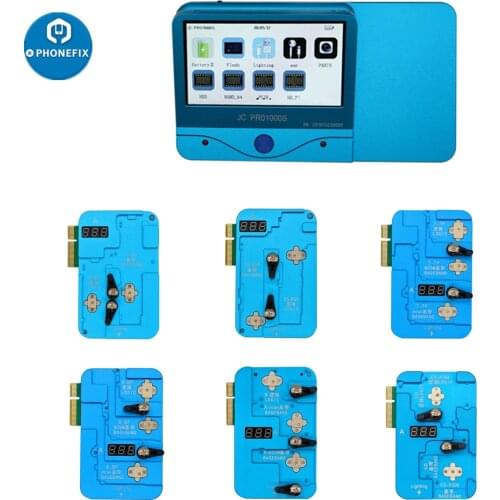 JC PRO1000S EEPROM IC Logic Baseband Chip Programmer for iPhone 8 Plus X XR XS max 11 Pro Max EEPROM IC Read Write Repair Tool