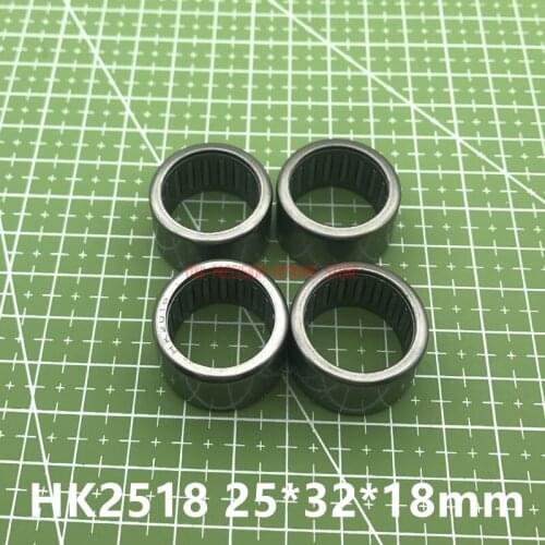 2019 Direct Selling Sale Axk Hk2518 Or Hk25x32x18 Drawn Cup Needle Roller Bearings, 25x32x18mm (2 Pcs)