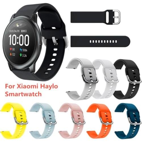 For Xiaomi Haylou Solar LS05 Strap Smart Watch Belt Silicone Replacement Bracelet For xiaomi Haylou Solar LS05 Watch sport