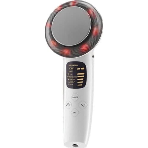 Three-in-one slimming instrument, far-infrared, ultrasonic, EMS, micro-current, body fat-blowing instrument