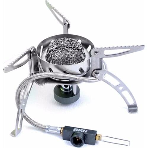 BRS Gas Stove Windproof Camping Outdoor picnic infrared stove Folding Split Stove Outdoor Hiking Gas Stove Furnace