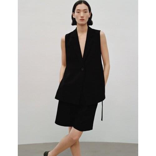 Europe and the United States 100 womens summer new fashion open vest vest DLDD204