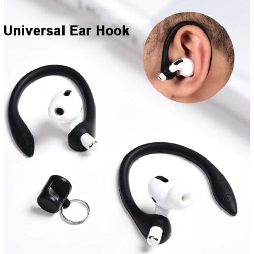 1 Pair Universal TWS Wireless Bluetooth Earphone Ear Hook For Airpods 1/2 Pro Huawei Freebuds 3 Xiaomi Sport Anti-Lost Ear Hook