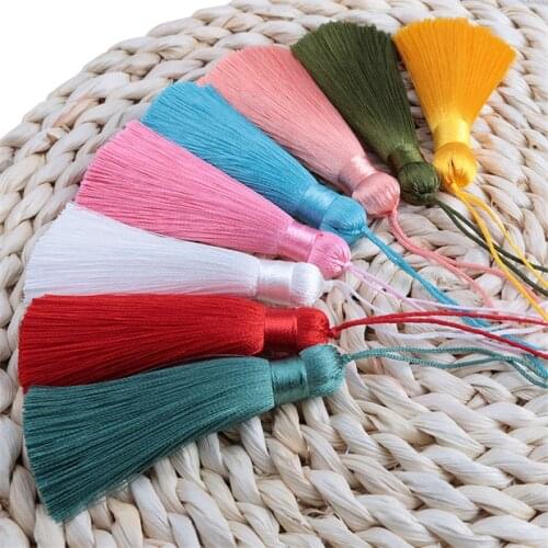10PCS Fashion Multicolor Tassel Pendant DIY Handicrafts Garment Home Textile Curtain Pendant Accessories Chinese Knot Tassel