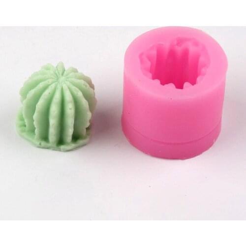 3D Silicone Cactus Shape DIY Cake Chocolate Fondant Manual Mold Decorating Party Baking Tools