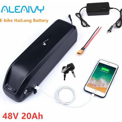 E Bike Battery 48V 17AH 20Ah 30Ah Li-ion E-Bike Battery Pack Electric Bicycle Battery fits on Down Tube for Mountain Bike 1000W