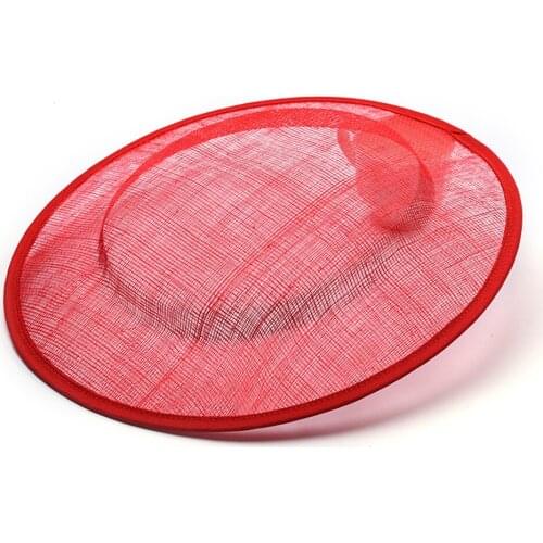 31cm Hair Accessories Fascinators Millinery Yarn Round Wedding Headpieces Craft Supply Hat Base Party Mini Head Dresses DIY Top