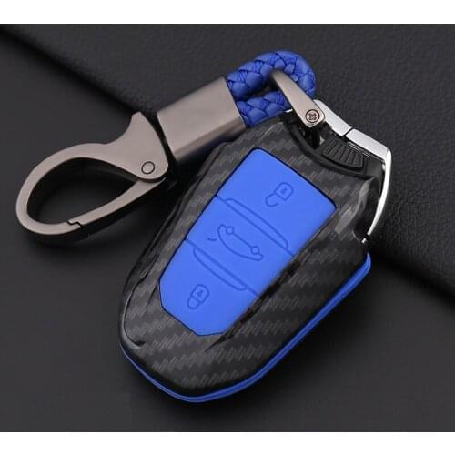 Car ABS auto Key Shell Holder Remote Car Key Case Cover For Peugeot Citroen C2 C6 207 307 308 408 206 Accessories