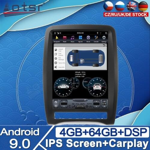 For Dodge Durango Android Radio 2012-2019 Car Multimedia Player Auto Stereo Audio Tesla PX6 GPS Navigation Head Unit DSP Carplay