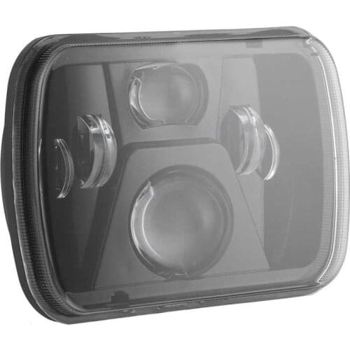 Auto Styling car lamps 7in LED Headlight High Brightness 12‑24V Headlamp Fit for Jeep Wrangler YJ Car Accessories