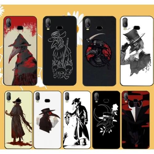 PENGHUWAN Plague Doctor Phone Case Cover For Samsung A10 A20 A30 A40 A50 A70 A71 A51 A6 A8 2018