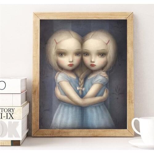 Mark Ryden Childish Strange Dark World Wall Art Canvas Posters Prints Painting Oil Wall Pictures Modern Living Room Home Decor