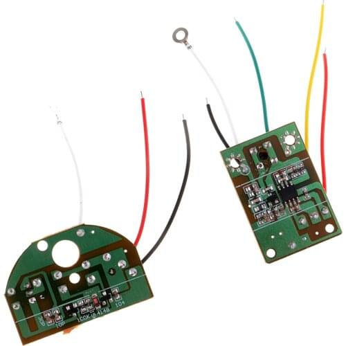 DIY RC Car Truck Robot 2CH 40MHZ Remote Controller Transmitter Receiver Board With Antenna