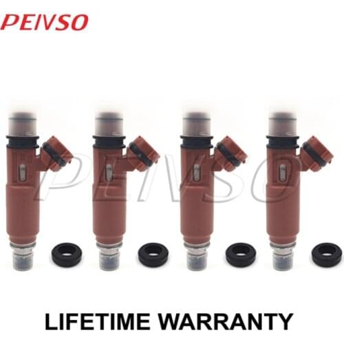 4x 195500-3020 B31R-13-250 fuel injector for Mazda 323 Demio Mk8 1.3L 1998~2003