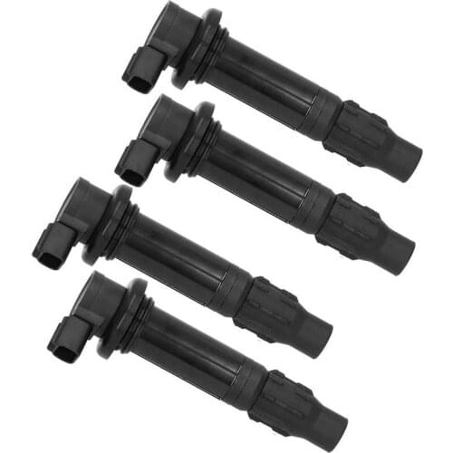 4pcs Motorcycle Ignition Coil F6T568 Replacement Fit Ignition Coil for Yamaha R6 RJ15 Bj 2009 Engine