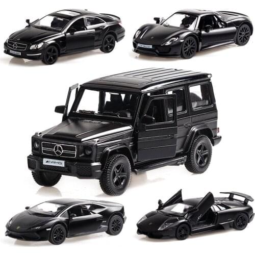 Alloy Car 1:36 Die-casting Toy Car Model With Sound And Light Toys For Kids Childrens Gifts