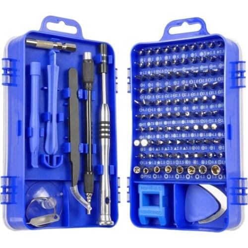110 in 1 Electronic Screwdriver Set Mini Precision Repair Tool Kit Magnetic Electronic Repair Set Case Phone Computer