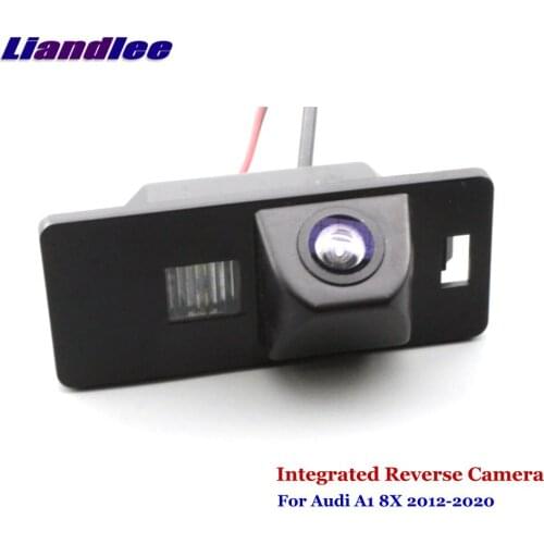 Car Reverse Parking Camera For Audi A1 8X 2012-2020 Backup Rear View Camera SONY CCD Integrated Nigh Vision