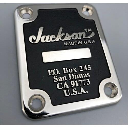 Jackson Guitar Neck plate with Screws