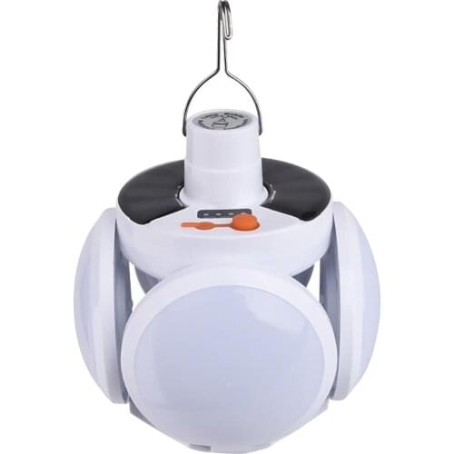 Garden Hanging Light Foldable Four Leaf House Deformation Lamp