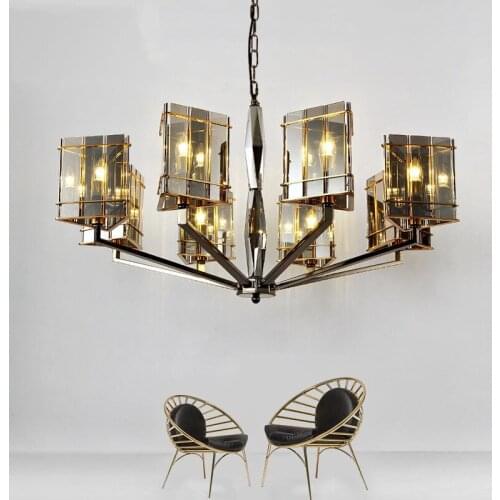 Modern led iron industrial lamp monkey lamp chandelier kitchen fixtures kitchen dining bar living room dining room bedroom