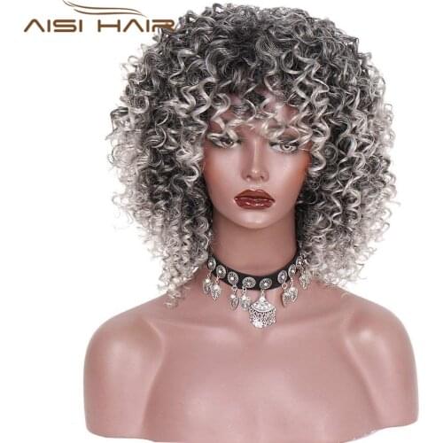 AISI HAIR Black Wigs