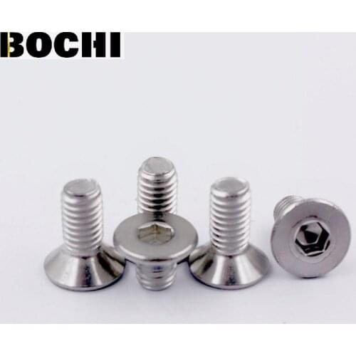 M5*8/10/12/16/20/30/40/50/60 DIN7991 316 stainless steel Hexagonal Countersunk Screws Flat Head