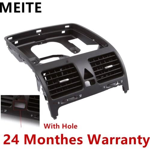 Cooling System Dash Board Central Coolant AirVent Air Outlet Vent With Hole Part For VW Jetta MK5 Golf MK5 1K0819728E 1K0819728H