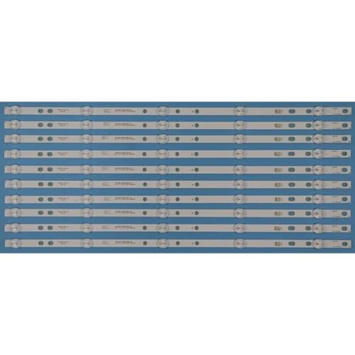 10 PCS/lot 5LED(3V) 530mm LED Backlight strip for BAIRD TI5510DLEDDS 2W2006-DS55M7800-01 DS55M78-DS02-V01 DSBJ-WG