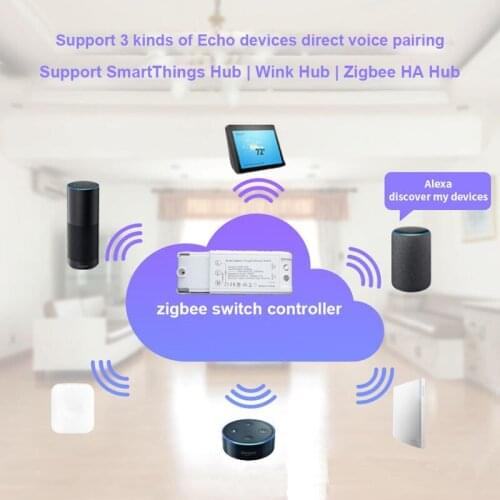 1/20pcs Zigbee 3.0 Switch For DIY Home Device Smart Remote Control for Most of Zigbee Hub Voice Control For Alexa Google Home