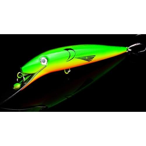 1pcs big minnow fishing lure bait wobbler jerkbait peche 20cm 45g sea trolling lure bass yo zuri buster jerk hook YUZI