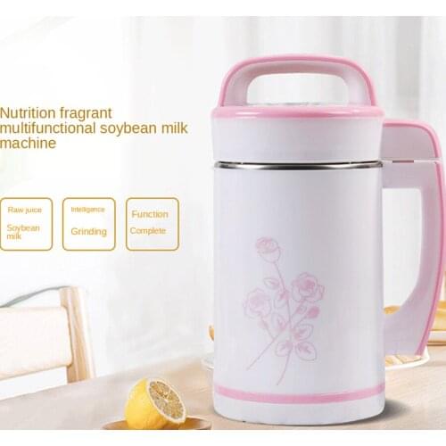 Automatic heating soymilk cooking machine food grade stainless steel easy to clean household grain rice cereal machine SP0142